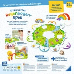Ravensburger Ministeps: Emils Buntes Regenbogen-Spiel, Brettspiel -Spielwarenladen Ravensburger ministeps Emils buntes Regenbogen Spiel Brettspiel@@1911090 4