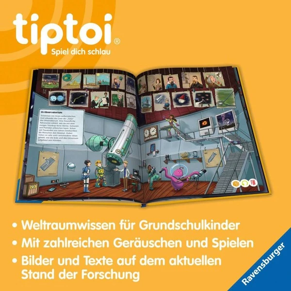 Ravensburger Tiptoi Der Weltraum: Raumfahrt, Sterne Und Planeten, Lernbuch – Bild 4