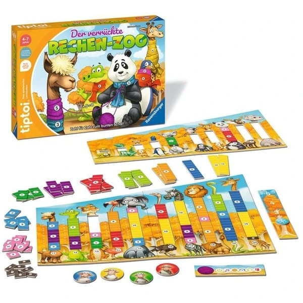 Ravensburger Tiptoi Der Verrückte Rechen-Zoo, Brettspiel 5 Ravensburger Tiptoi Der Verrückte Rechen-Zoo, Brettspiel – Bild 3