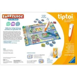 Ravensburger Tiptoi Fahrzeuge In Der Stadt, Brettspiel -Spielwarenladen Ravensburger tiptoi Fahrzeuge in der Stadt Brettspiel@@1876095 2