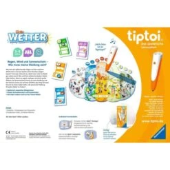 Ravensburger Tiptoi Mein Wetter, Brettspiel -Spielwarenladen Ravensburger tiptoi Mein Wetter Brettspiel@@1876089 2