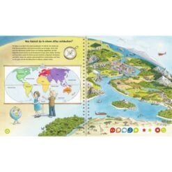 Ravensburger Tiptoi Mein Großer Weltatlas, Lernbuch -Spielwarenladen Ravensburger tiptoi Mein gro er Weltatlas Lernbuch@@1607150 1