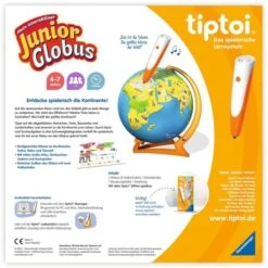 Ravensburger Tiptoi Mein Interaktiver Junior Globus, Lernspaß -Spielwarenladen Ravensburger tiptoi Mein interaktiver Junior Globus Lernspa @@1876128 2