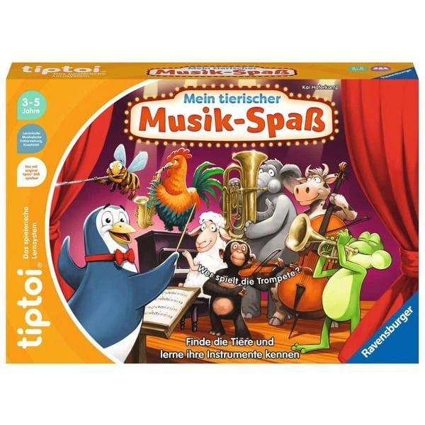 Ravensburger Tiptoi Mein Tierischer Musik-Spaß, Brettspiel 4 Ravensburger Tiptoi Mein Tierischer Musik-Spaß, Brettspiel – Bild 2