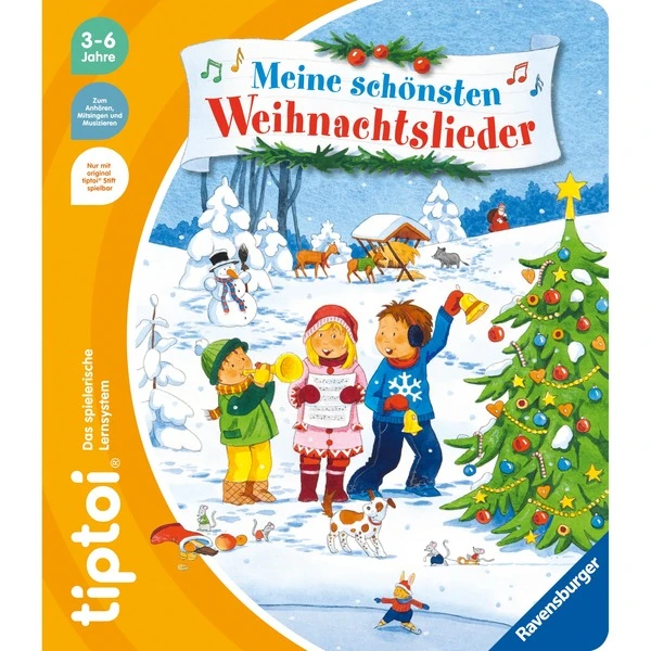 Ravensburger Tiptoi Meine Schönsten Weihnachtslieder, Lernbuch 3 Ravensburger Tiptoi Meine Schönsten Weihnachtslieder, Lernbuch