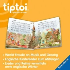 Ravensburger Tiptoi Meine Schönsten Englischen Kinderlieder, Lernbuch -Spielwarenladen Ravensburger tiptoi Meine sch nsten englischen Kinderlieder Lernbuch@@1895562 4