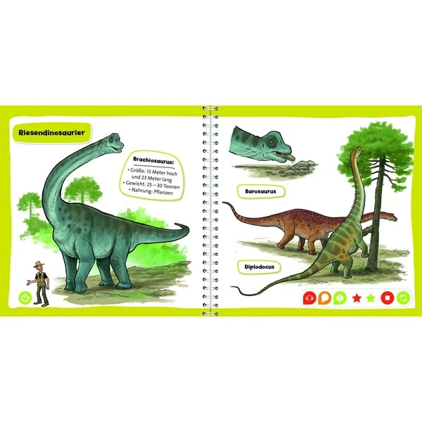 Ravensburger Tiptoi Pocket Wissen: Dinosaurier, Lernbuch 4 Ravensburger Tiptoi Pocket Wissen: Dinosaurier, Lernbuch – Bild 2