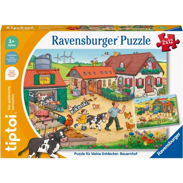 Ravensburger Tiptoi Puzzle Für Kleine Entdecker: Bauernhof – Bild 2