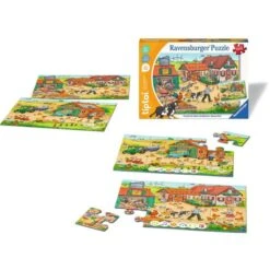 Ravensburger Tiptoi Puzzle Für Kleine Entdecker: Bauernhof -Spielwarenladen Ravensburger tiptoi Puzzle f r kleine Entdecker Bauernhof@@1876137 2