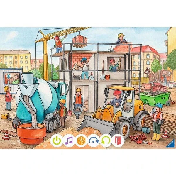 Ravensburger Tiptoi Puzzle Für Kleine Entdecker: Baustelle – Bild 5