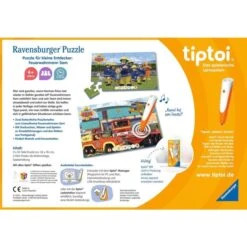 Ravensburger Tiptoi Puzzle Für Kleine Entdecker: Feuerwehrmann Sam -Spielwarenladen Ravensburger tiptoi Puzzle f r kleine Entdecker Feuerwehrmann Sam@@1876140 5
