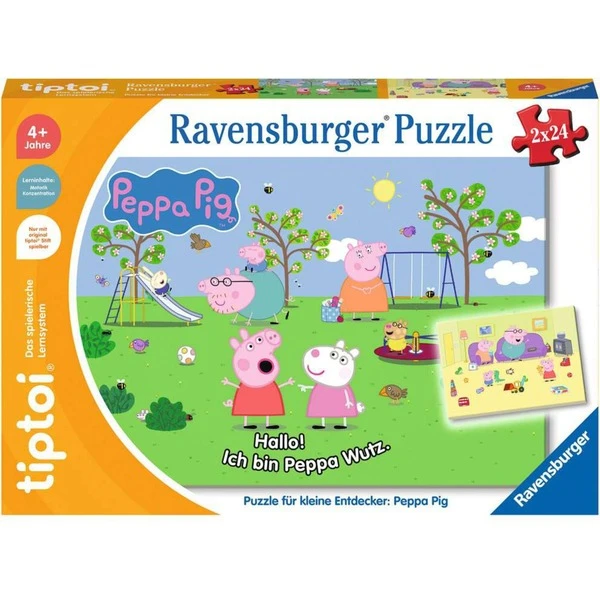 Ravensburger Tiptoi Puzzle Für Kleine Entdecker: Peppa Wutz