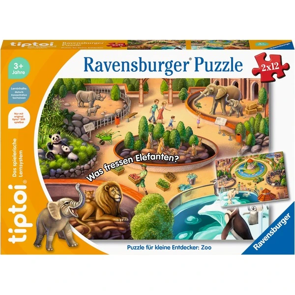 Ravensburger Tiptoi Puzzle Für Kleine Entdecker: Zoo – Bild 2