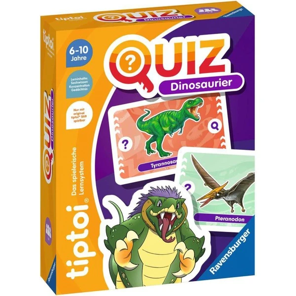 Ravensburger Tiptoi Quiz Dinosaurier, Quizspiel 3 Ravensburger Tiptoi Quiz Dinosaurier, Quizspiel