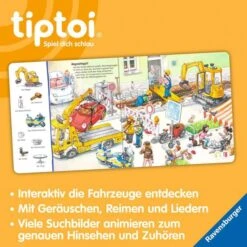 Ravensburger Tiptoi Suchen Und Entdecken: Fahrzeuge, Lernbuch -Spielwarenladen Ravensburger tiptoi Suchen und Entdecken Fahrzeuge Lernbuch@@1895563 4