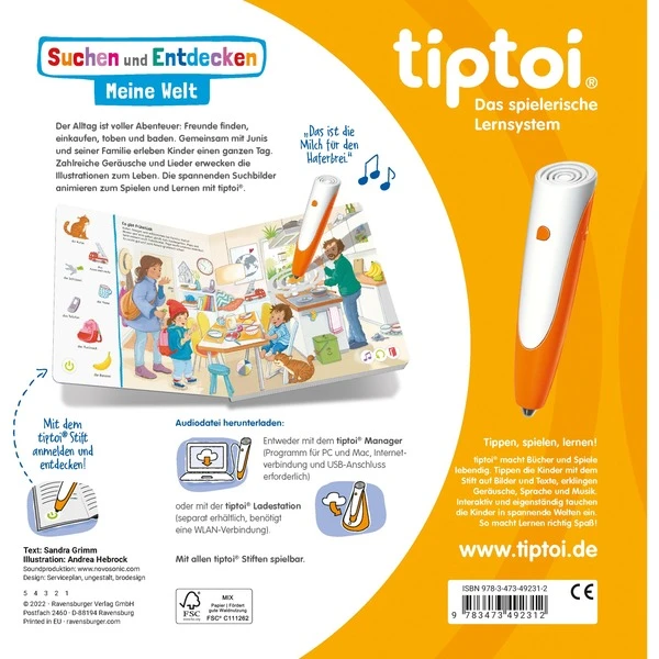 Ravensburger Tiptoi Suchen Und Entdecken: Meine Welt, Lernbuch – Bild 2
