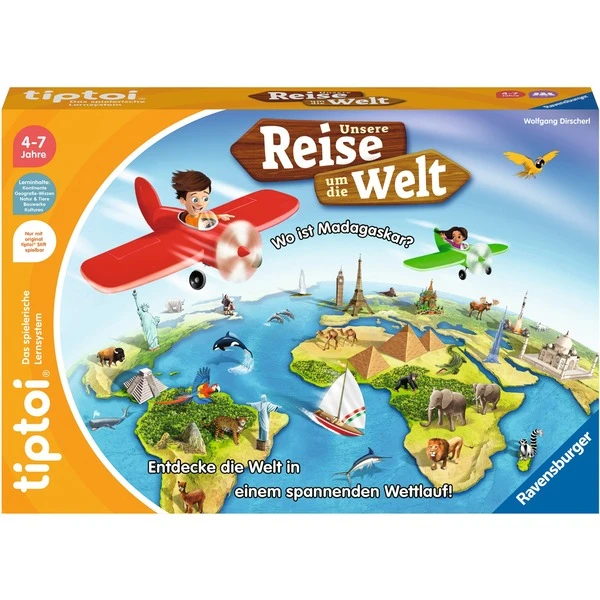 Ravensburger Tiptoi Unsere Reise Um Die Welt, Brettspiel 4 Ravensburger Tiptoi Unsere Reise Um Die Welt, Brettspiel – Bild 2