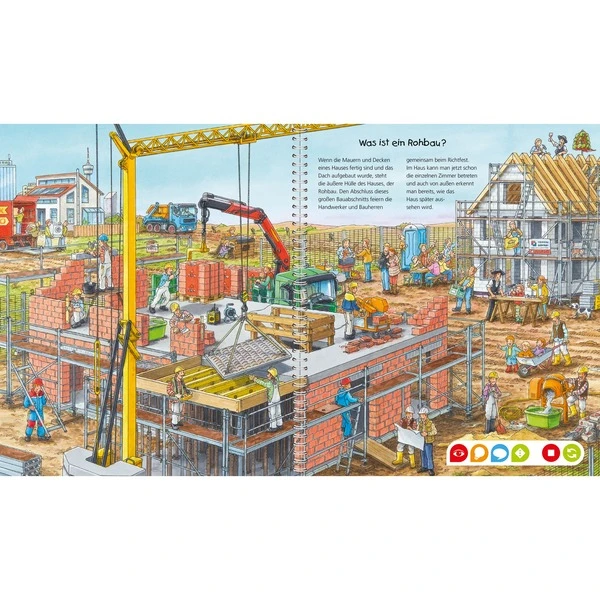 Ravensburger Tiptoi Wieso? Weshalb? Warum? Komm Mit Auf Die Baustelle, Lernbuch – Bild 2