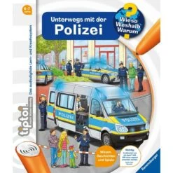 Ravensburger Tiptoi Wieso? Weshalb? Warum? Unterwegs Mit Der Polizei, Lernbuch