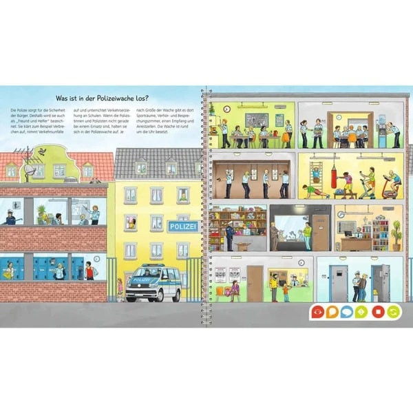 Ravensburger Tiptoi Wieso? Weshalb? Warum? Unterwegs Mit Der Polizei, Lernbuch 5 Ravensburger Tiptoi Wieso? Weshalb? Warum? Unterwegs Mit Der Polizei, Lernbuch – Bild 3
