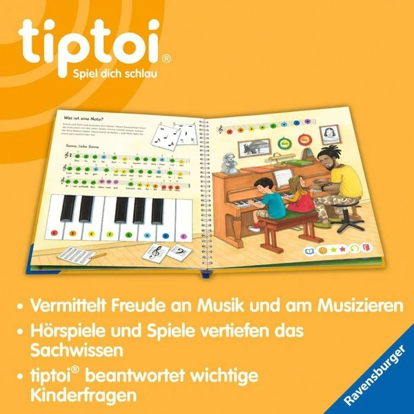 Ravensburger Tiptoi Wieso? Weshalb? Warum? Wir Entdecken Die Musik, Lernbuch – Bild 5