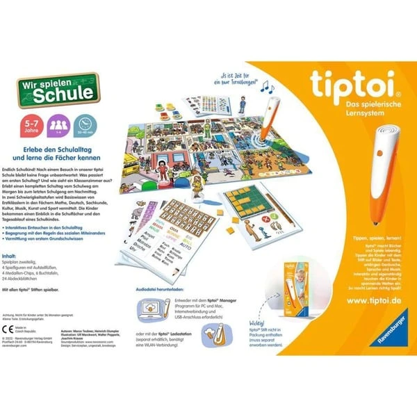 Ravensburger Tiptoi Wir Spielen Schule, Brettspiel 6 Ravensburger Tiptoi Wir Spielen Schule, Brettspiel – Bild 4