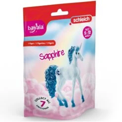 Schleich Bayala Sammeleinhorn Saphir, Spielfigur -Spielwarenladen Schleich Bayala Sammeleinhorn Saphir Spielfigur@@1909112 1