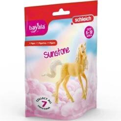 Schleich Bayala Sammeleinhorn Sonnenstein, Spielfigur -Spielwarenladen Schleich Bayala Sammeleinhorn Sonnenstein Spielfigur@@1909117 1