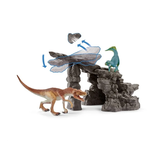 Schleich Dinoset Mit Höhle, Spielfigur 5 Schleich Dinoset Mit Höhle, Spielfigur – Bild 3