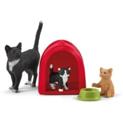 Schleich Farm World Spielspaß Für Niedliche Katzen, Spielfigur -Spielwarenladen Schleich Farm World Spielspa f r niedliche Katzen Spielfigur@@1832653 1