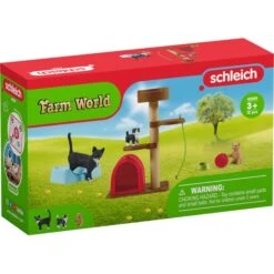 Schleich Farm World Spielspaß Für Niedliche Katzen, Spielfigur -Spielwarenladen Schleich Farm World Spielspa f r niedliche Katzen Spielfigur@@1832653 4