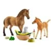 Schleich Horse Club Sarahs Tierbaby-Pflege, Spielfigur