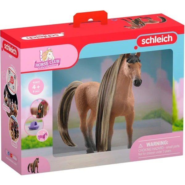 Schleich Horse Club Sofia's Beauties Beauty Horse Achal Tekkiner Hengst, Spielfigur – Bild 4