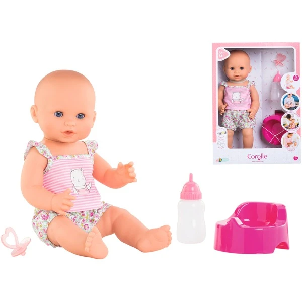 Simba Corolle Mon Grand Poupon Emma Trink+Näss Badebaby, Puppe 3 Simba Corolle Mon Grand Poupon Emma Trink+Näss Badebaby, Puppe
