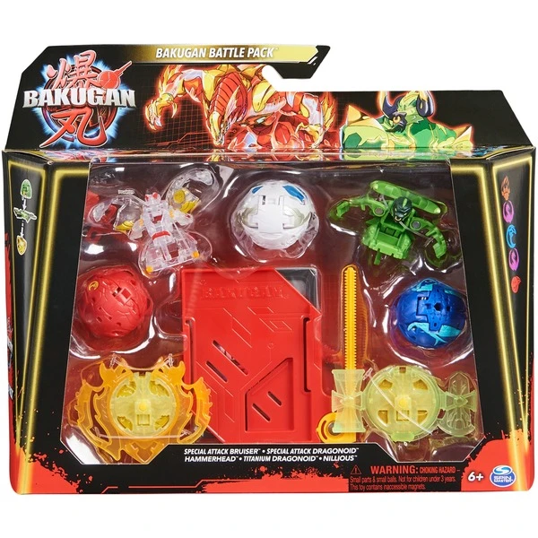 Spin Master Bakugan 2023 Battle Pack Mit 5 Bällen, Geschicklichkeitsspiel – Bild 7