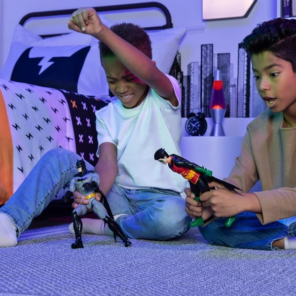 Spin Master Batman 30 Cm Figuren-Set Aus Batman (Rebirth), Robin Und Joker, Spielfigur – Bild 8