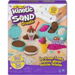 Spin Master Kinetic Sand - Eiscreme Set Mit Duftsand, Spielsand -Spielwarenladen Spin Master Kinetic Sand Eiscreme Set mit Duftsand Spielsand@@1708126 4