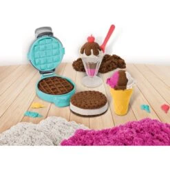 Spin Master Kinetic Sand - Eiscreme Set Mit Duftsand, Spielsand -Spielwarenladen Spin Master Kinetic Sand Eiscreme Set mit Duftsand Spielsand@@1708126 6