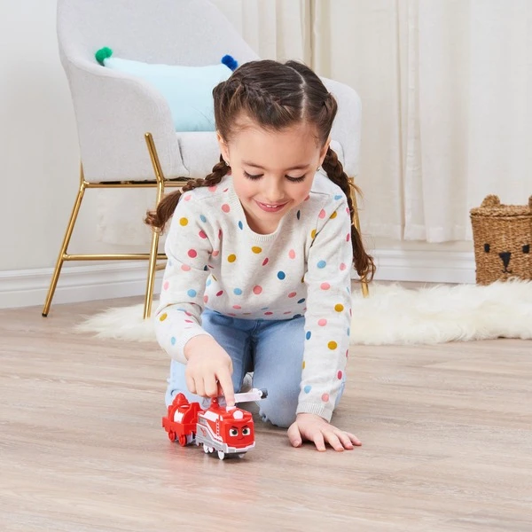 Spin Master Mighty Express Motorisierter Zug Roter Retter, Spielfahrzeug – Bild 7