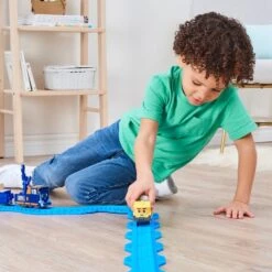 Spin Master Mighty Express Push-and-Go Zug Baut-es Bruno Mit Güterwaggon, Spielfahrzeug -Spielwarenladen Spin Master Mighty Express Push and Go Zug Baut es Bruno mit G terwaggon Spielfahrzeug@@1850051 5