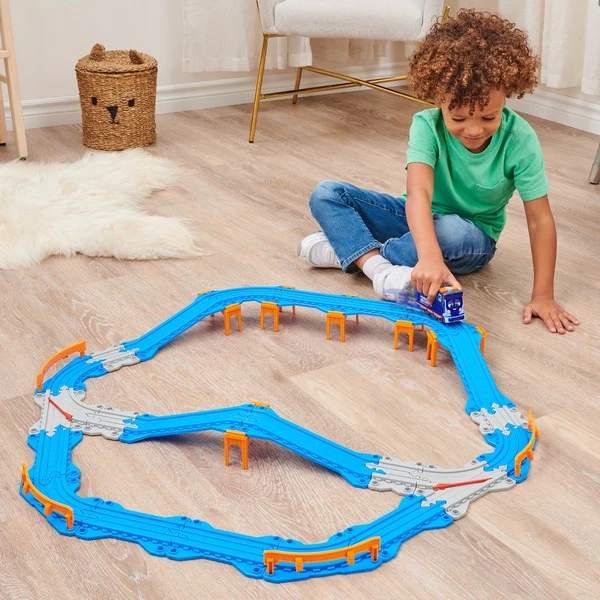 Spin Master Mighty Express Schienen-Set Mit Push-and-Go Zug Mechaniker Milo, Spielfahrzeug – Bild 7