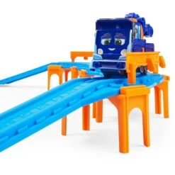 Spin Master Mighty Express Schienen-Set Mit Push-and-Go Zug Mechaniker Milo, Spielfahrzeug -Spielwarenladen Spin Master Mighty Express Schienen Set mit Push and Go Zug Mechaniker Milo Spielfahrzeug@@1850214 7