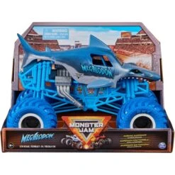 Spin Master Monster Jam - Offizieller Megalodon Monster Truck, Spielfahrzeug -Spielwarenladen Spin Master Monster Jam Offizieller Megalodon Monster Truck Spielfahrzeug@@100008426 8
