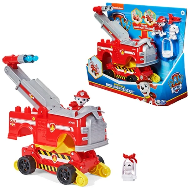 Spin Master Paw Patrol Marshalls Rise And Rescue Wandelbares Spielzeugauto, Spielfahrzeug