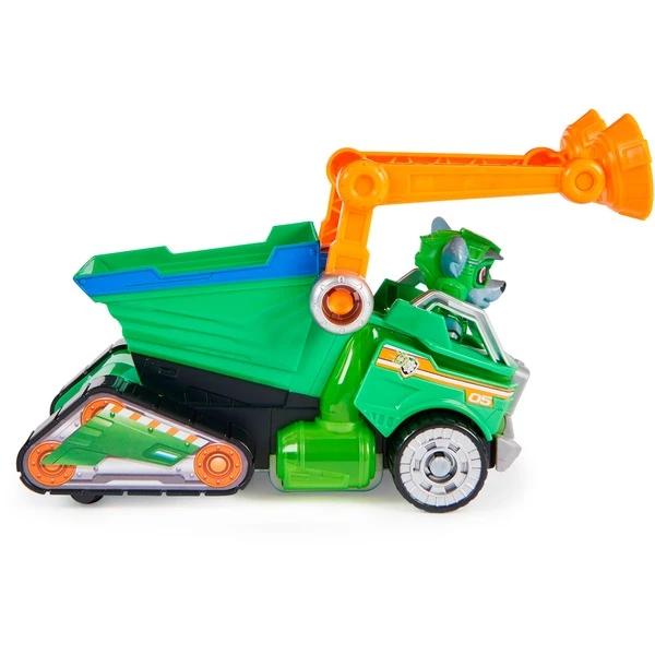 Spin Master Paw Patrol Mighty Kinofilm - Basis Fahrzeug Von Rocky Mit Welpenfigur, Spielfahrzeug – Bild 3