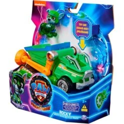 Spin Master Paw Patrol Mighty Kinofilm - Basis Fahrzeug Von Rocky Mit Welpenfigur, Spielfahrzeug -Spielwarenladen Spin Master Paw Patrol Mighty Kinofilm Basis Fahrzeug von Rocky mit Welpenfigur Spielfahrzeug@@100008027 3