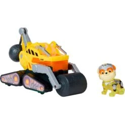 Spin Master Paw Patrol Mighty Kinofilm - Basis Fahrzeug Von Rubble Mit Welpenfigur, Spielfahrzeug -Spielwarenladen Spin Master Paw Patrol Mighty Kinofilm Basis Fahrzeug von Rubble mit Welpenfigur Spielfahrzeug@@100008003 1