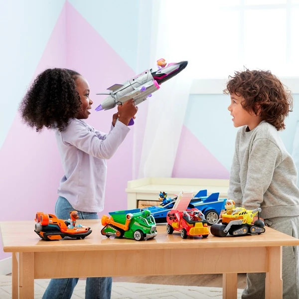 Spin Master Paw Patrol Mighty Kinofilm - Basis Fahrzeug Von Skye Mit Welpenfigur, Spielfahrzeug – Bild 10