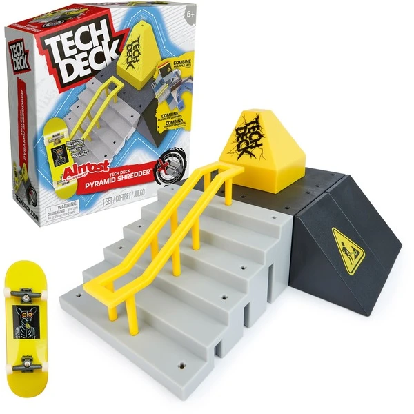 Spin Master Tech Deck X-Connect Starter-Set - Pyramid Shredder Rampenset, Spielfahrzeug