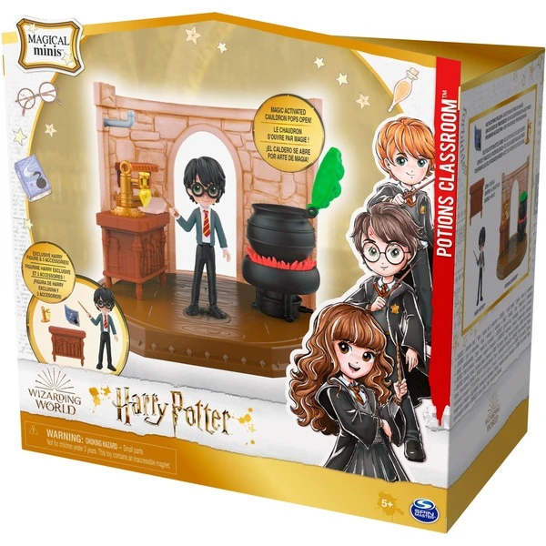 Spin Master Wizarding World Harry Potter - Hogwarts Zaubertränke Klassenzimmer Spielset Mit Exklusiver Harry Potter Sammelfigur, Spielfigur – Bild 3